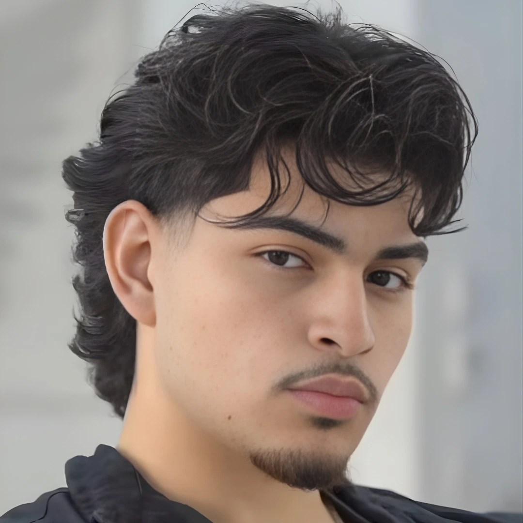 hispanic long hair taper fade